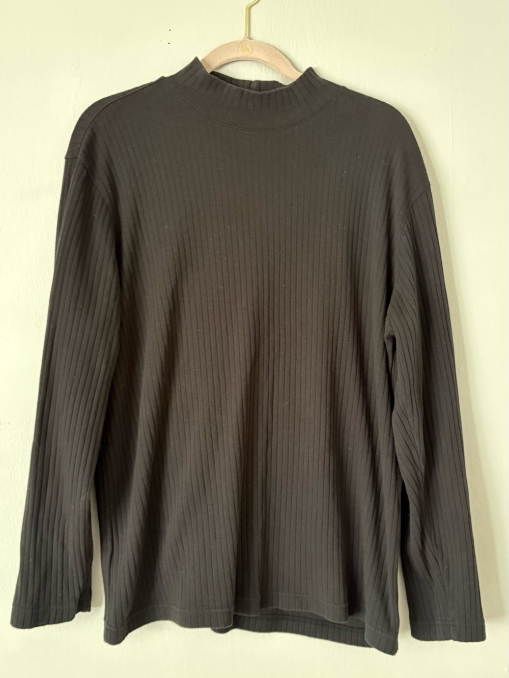 Alfani Men's black Ribbed Turtleneck Sweater